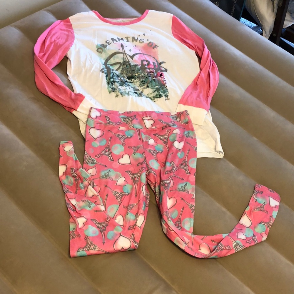 Justice Pajama Set, Size 16/18